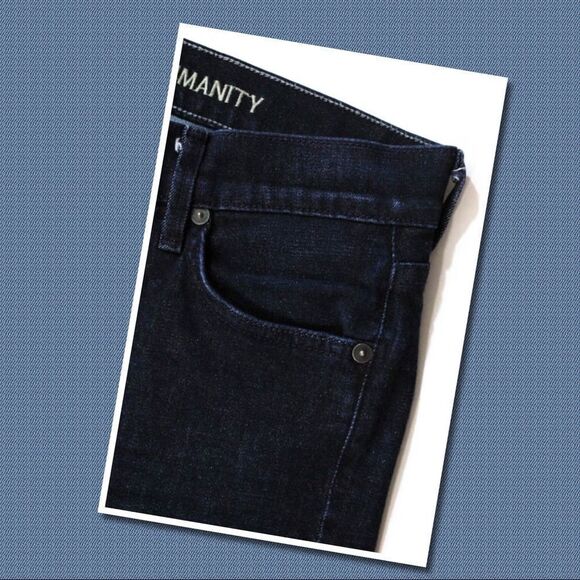 Citizens of Humanity Dark Blue Flare Leg Jeans 25 - Picture 3 of 6